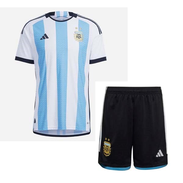 Camiseta Argentina Replica Primera Ropa Niño 2022